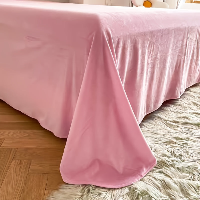 4pcs Queen\u002FKing Size Comforter Set | Fluffy Plush Velvet Bed Comforter Sets (1 Duvet+2 Pillowcases+Sheet) | Ultra Soft Thermal All-Season Luxury Bedding for Bedroom, Dorm & Guest Rooms | Queen Size Comforter Set & King Size Bed Comforter Sets